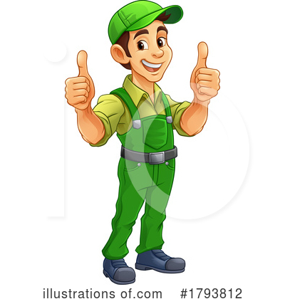 Worker Clipart #1793812 by AtStockIllustration