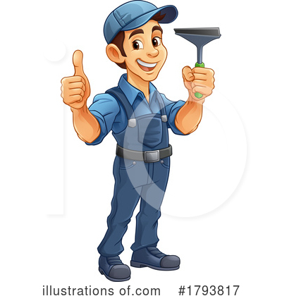 Worker Clipart #1793817 by AtStockIllustration