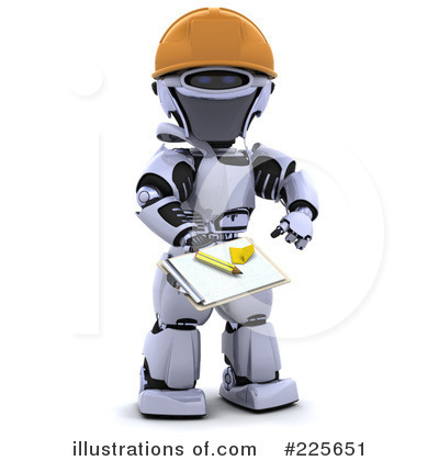 Royalty-Free (RF) Worker Clipart Illustration by KJ Pargeter - Stock Sample #225651