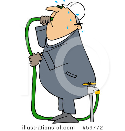 Royalty-Free (RF) Worker Clipart Illustration by djart - Stock Sample #59772