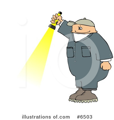 Royalty-Free (RF) Worker Clipart Illustration by djart - Stock Sample #6503