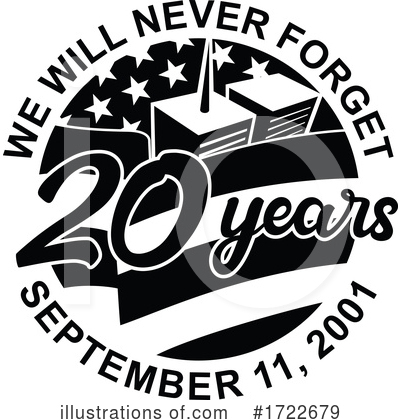 September 11th Clipart #1722679 by patrimonio