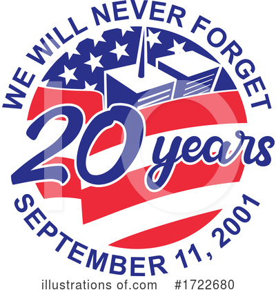 September 11th Clipart #1722680 by patrimonio