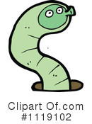 Worm Clipart #1119102 by lineartestpilot