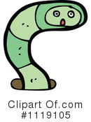Worm Clipart #1119105 by lineartestpilot