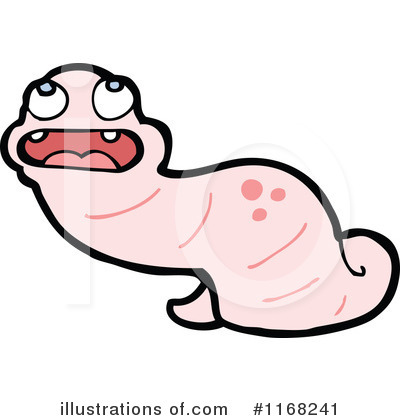 Royalty-Free (RF) Worm Clipart Illustration by lineartestpilot - Stock Sample #1168241