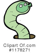 Worm Clipart #1178271 by lineartestpilot