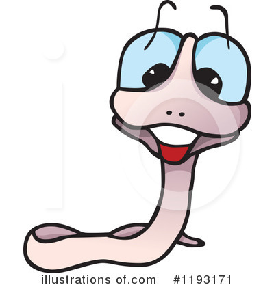 Royalty-Free (RF) Worm Clipart Illustration by dero - Stock Sample #1193171