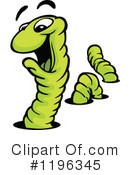 Worm Clipart #1196345 by Chromaco