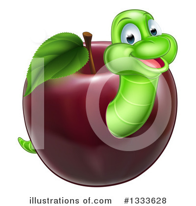 Worm Clipart #1333628 by AtStockIllustration