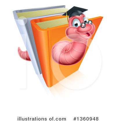 Royalty-Free (RF) Worm Clipart Illustration by AtStockIllustration - Stock Sample #1360948