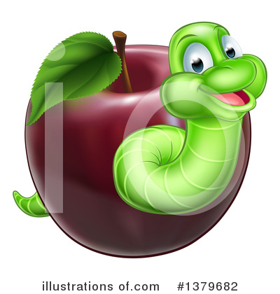Royalty-Free (RF) Worm Clipart Illustration by AtStockIllustration - Stock Sample #1379682