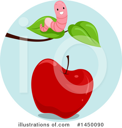 Royalty-Free (RF) Worm Clipart Illustration by BNP Design Studio - Stock Sample #1450090