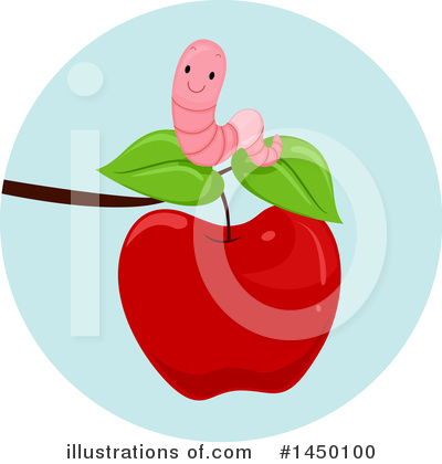 Royalty-Free (RF) Worm Clipart Illustration by BNP Design Studio - Stock Sample #1450100
