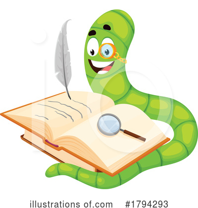 Royalty-Free (RF) Worm Clipart Illustration by Vector Tradition SM - Stock Sample #1794293