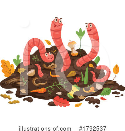 Royalty-Free (RF) Worms Clipart Illustration by Vector Tradition SM - Stock Sample #1792537