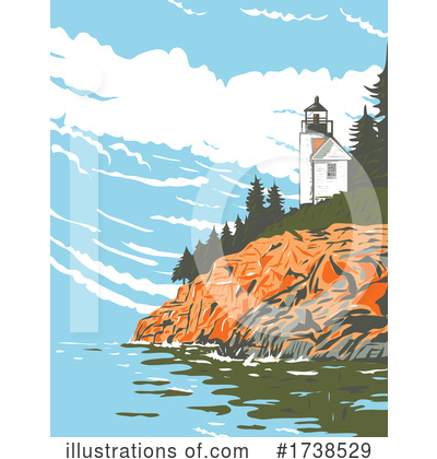 Maine Clipart #1738529 by patrimonio