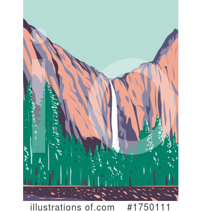 Yosemite Clipart #1750111 by patrimonio