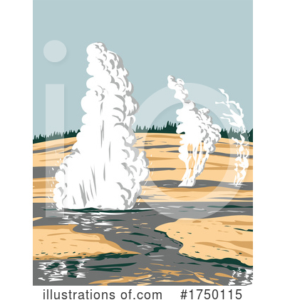 Yellowstone Clipart #1750115 by patrimonio