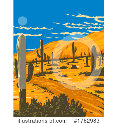 Saguaro Clipart #1762983 by patrimonio