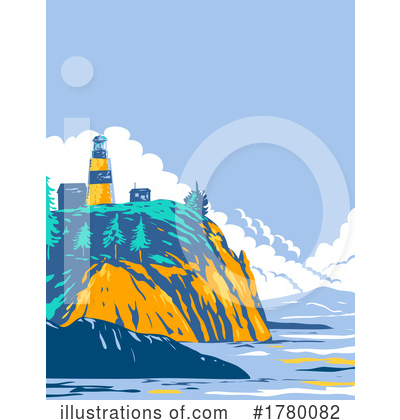 Lighthouse Clipart #1780082 by patrimonio