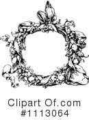Wreath Clipart #1113064 by Prawny Vintage