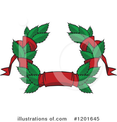 Wreaths Clipart #1201645 by Vector Tradition SM