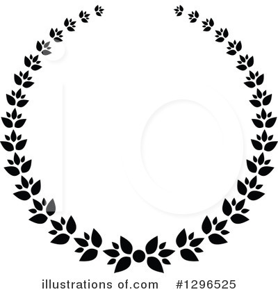 Royalty-Free (RF) Wreath Clipart Illustration by Vector Tradition SM - Stock Sample #1296525