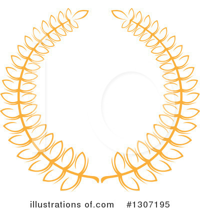 Royalty-Free (RF) Wreath Clipart Illustration by Vector Tradition SM - Stock Sample #1307195