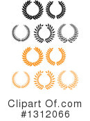 Wreath Clipart #1312066 by Vector Tradition SM