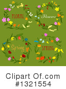 Wreath Clipart #1321554 by Vector Tradition SM