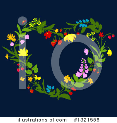 Royalty-Free (RF) Wreath Clipart Illustration by Vector Tradition SM - Stock Sample #1321556