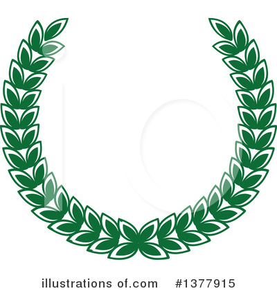 Royalty-Free (RF) Wreath Clipart Illustration by Vector Tradition SM - Stock Sample #1377915