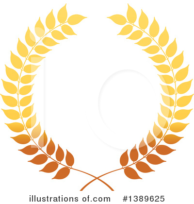 Royalty-Free (RF) Wreath Clipart Illustration by Vector Tradition SM - Stock Sample #1389625