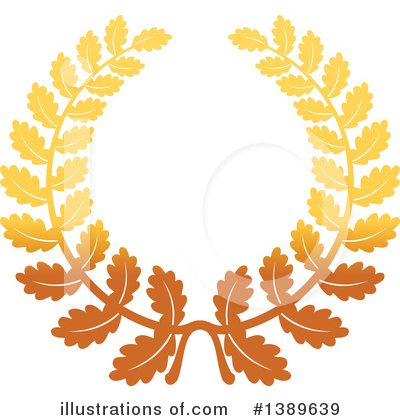 Royalty-Free (RF) Wreath Clipart Illustration by Vector Tradition SM - Stock Sample #1389639