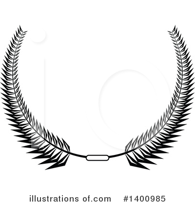 Royalty-Free (RF) Wreath Clipart Illustration by dero - Stock Sample #1400985