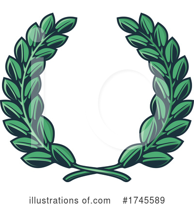 Royalty-Free (RF) Wreath Clipart Illustration by Vector Tradition SM - Stock Sample #1745589