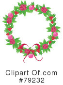 Wreath Clipart #79232 by Melisende Vector