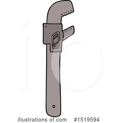 Royalty-Free (RF) Wrench Clipart Illustration by lineartestpilot - Stock Sample #1519594