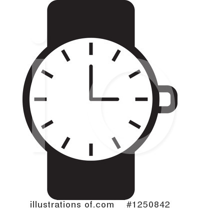 Royalty-Free (RF) Wrist Watch Clipart Illustration by Lal Perera - Stock Sample #1250842