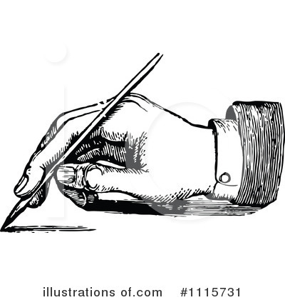 Handwriting Clipart #1115731 by Prawny Vintage