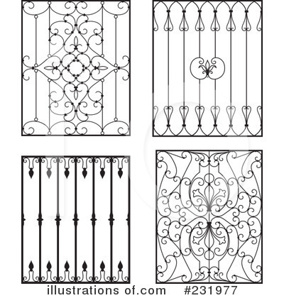 Wrought Iron Clipart #231977 by Frisko