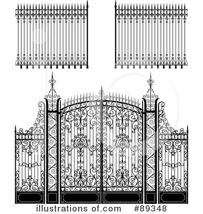 Wrought Iron Clipart #89348 by Frisko