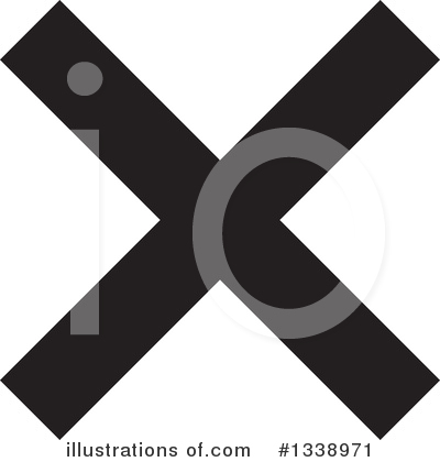 X Mark Clipart #1338971 by ColorMagic