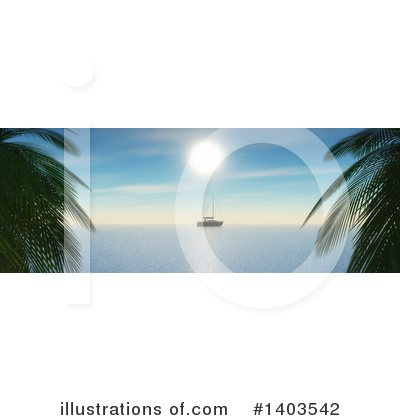 Royalty-Free (RF) Yacht Clipart Illustration by KJ Pargeter - Stock Sample #1403542