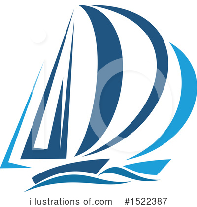 Sailboats Clipart #1522387 by Vector Tradition SM