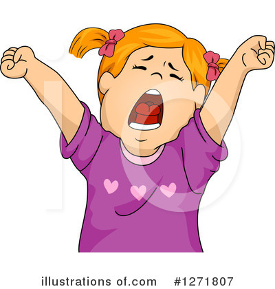 Royalty-Free (RF) Yawning Clipart Illustration by BNP Design Studio - Stock Sample #1271807