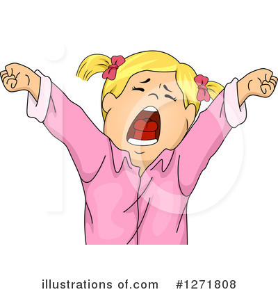 Yawning Clipart #1271808 by BNP Design Studio