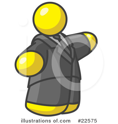 Royalty-Free (RF) Yellow Collection Clipart Illustration by Leo Blanchette - Stock Sample #22575