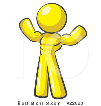 Royalty-Free (RF) Yellow Collection Clipart Illustration by Leo Blanchette - Stock Sample #22620